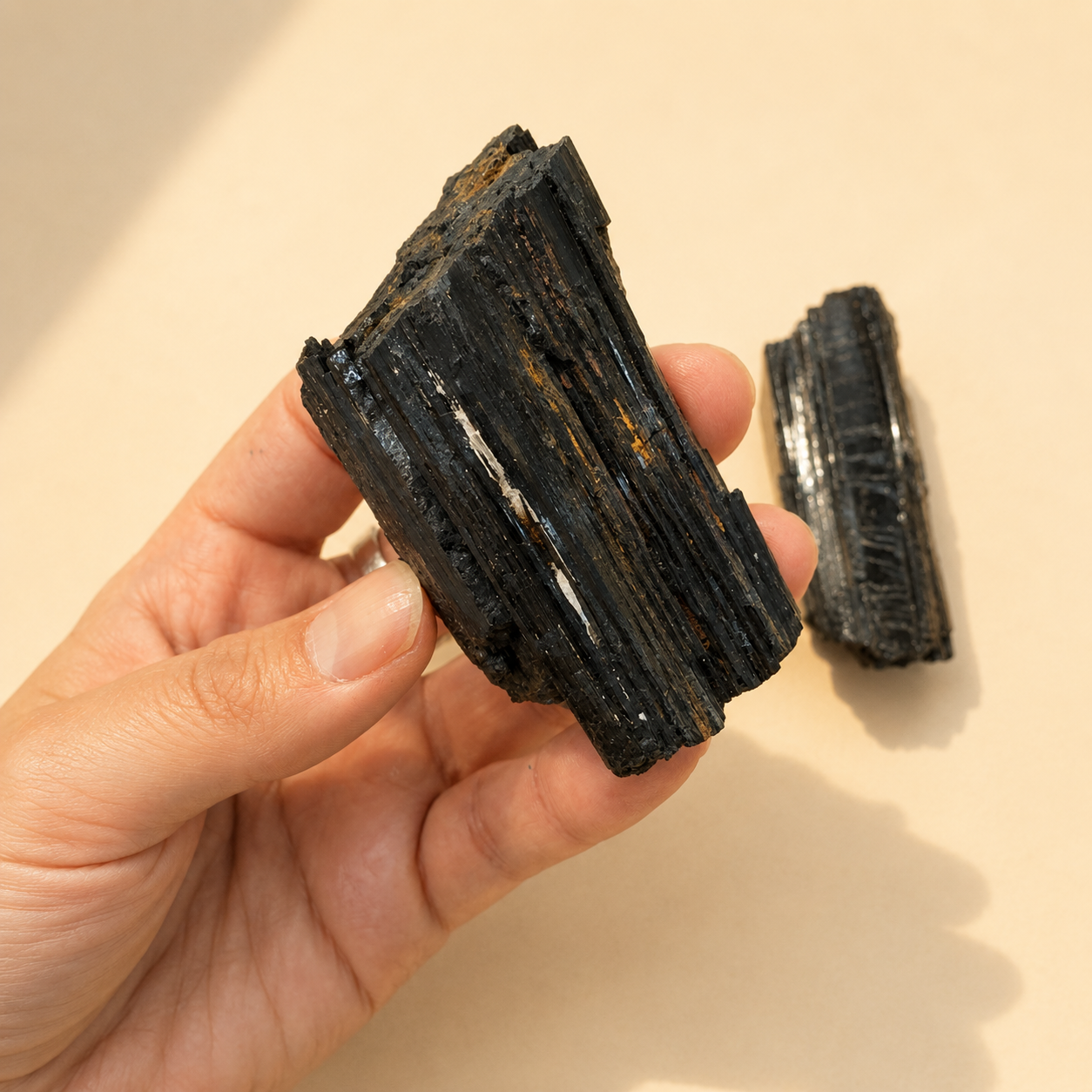 Black Tourmaline Rough