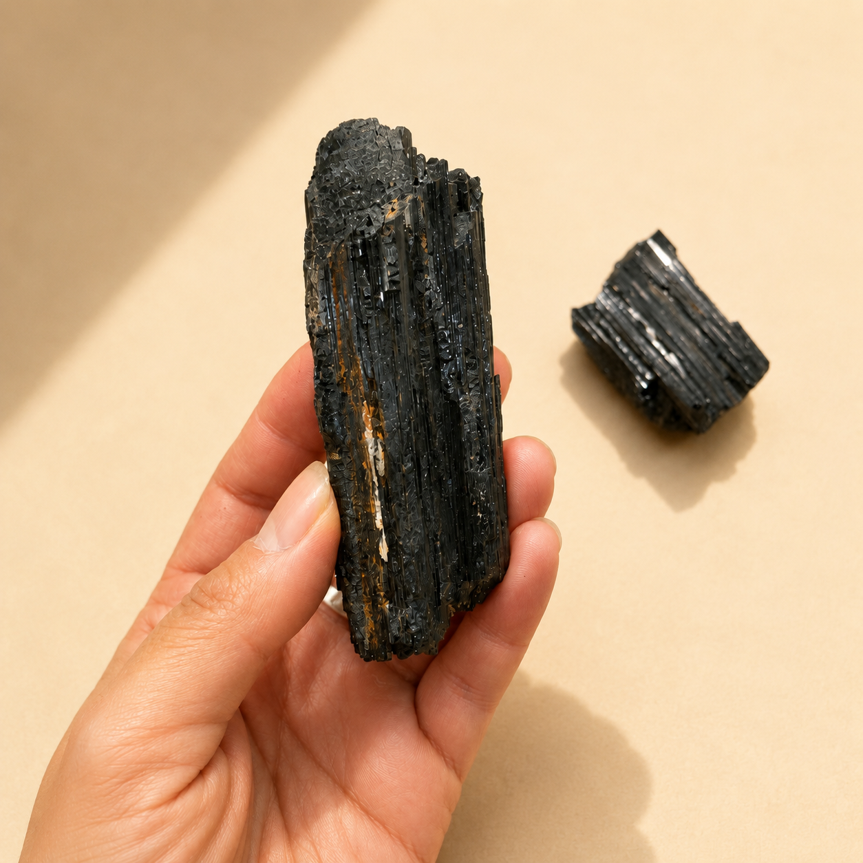 Black Tourmaline Rough