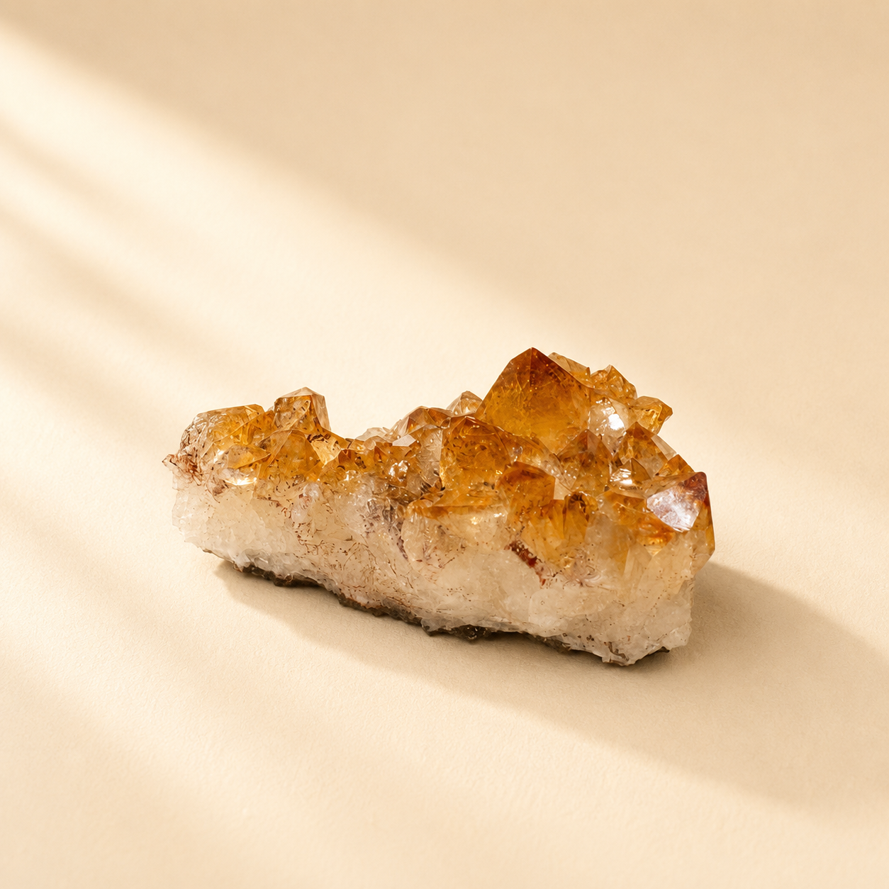 Citrine Crystal Cluster 87g