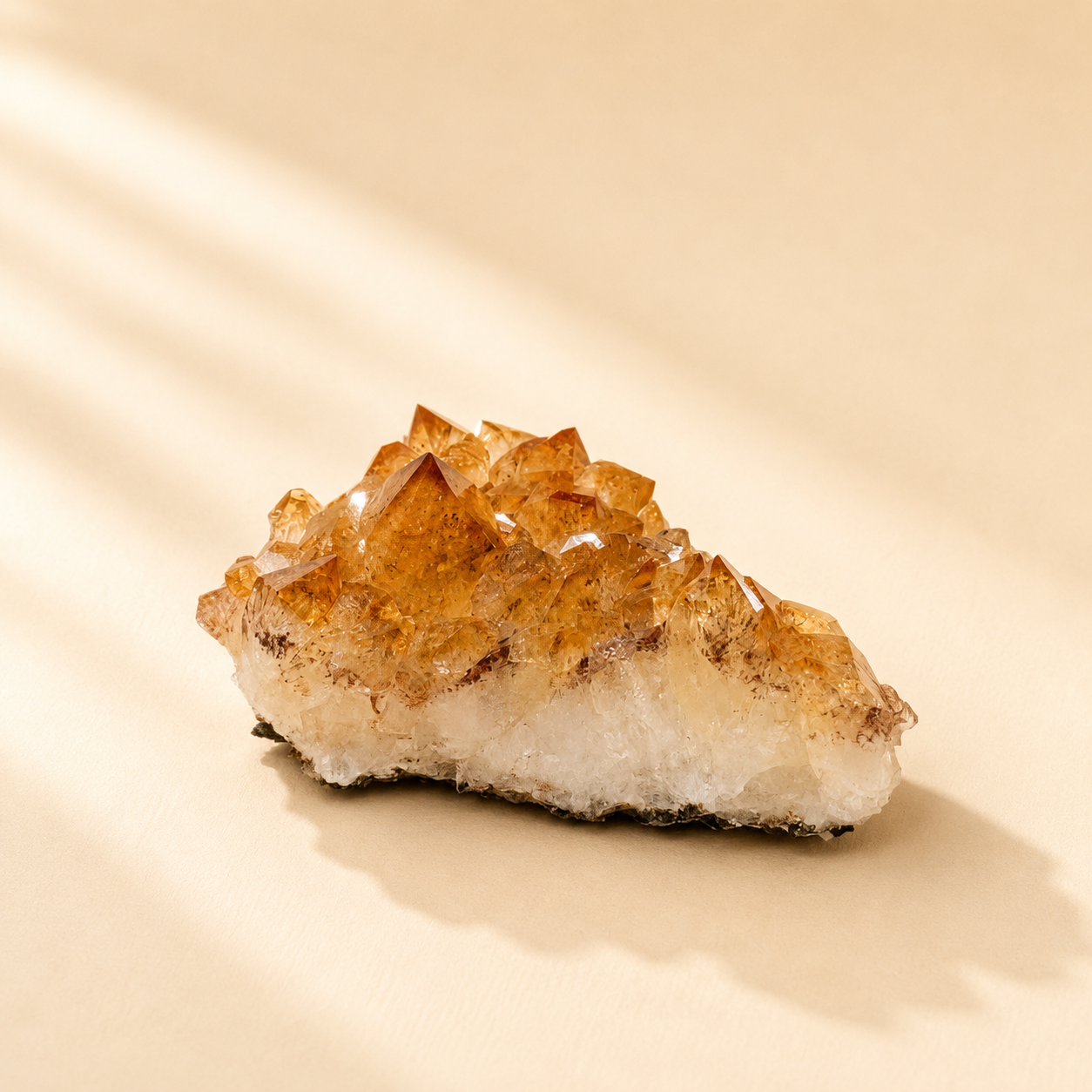 Citrine Crystal Cluster 87g