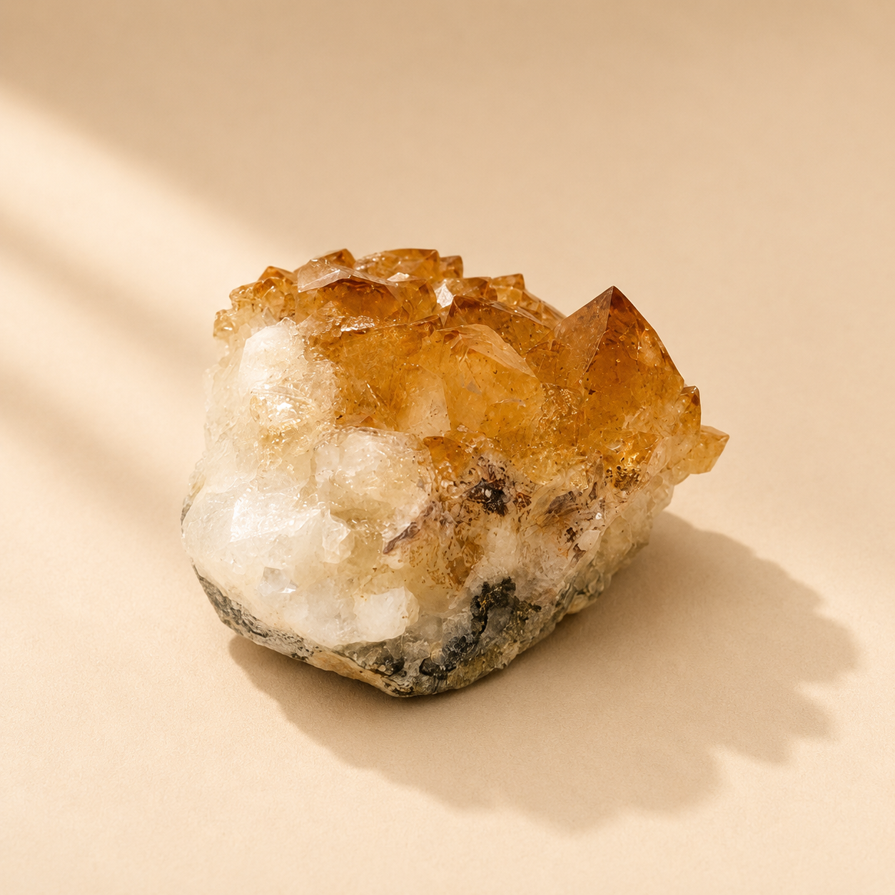 Citrine Crystal Cluster 246g