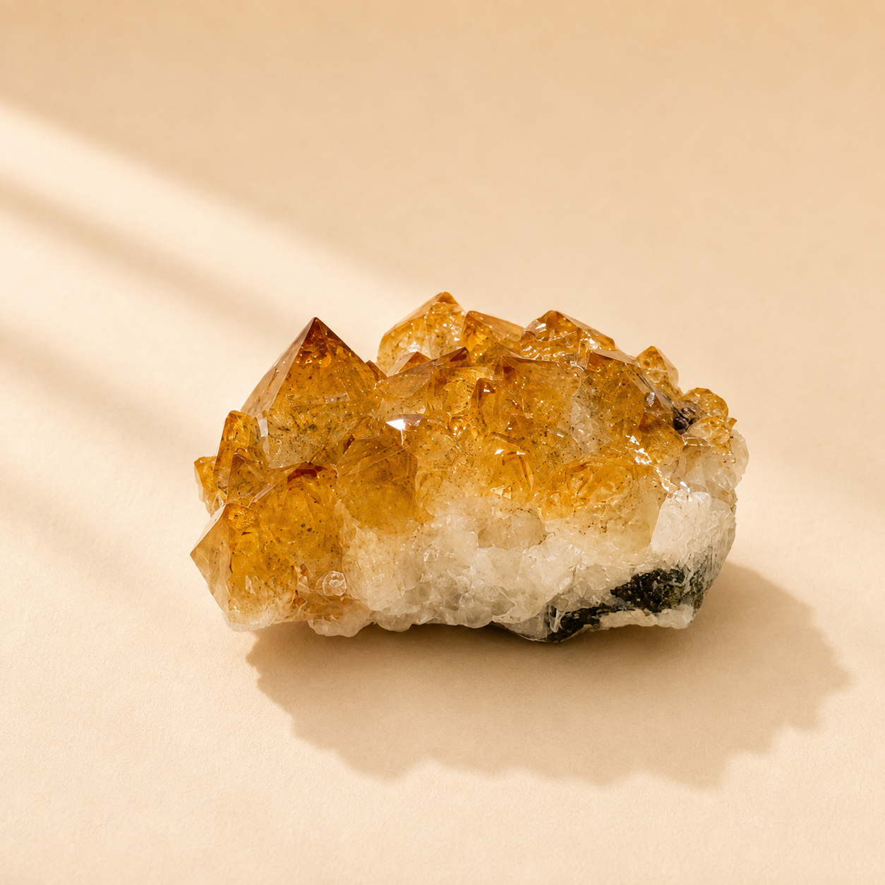 Citrine Crystal Cluster 246g