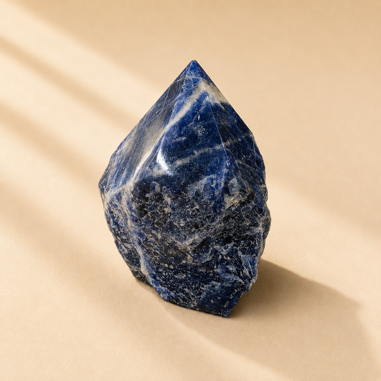 Sodalite Top Polished Crystal Generator
