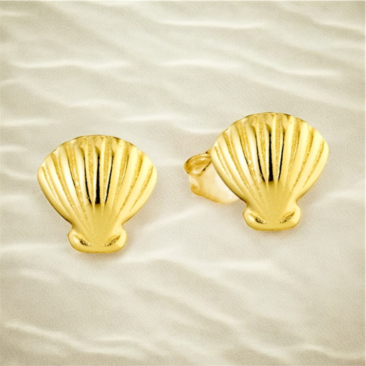 Seashell Studs