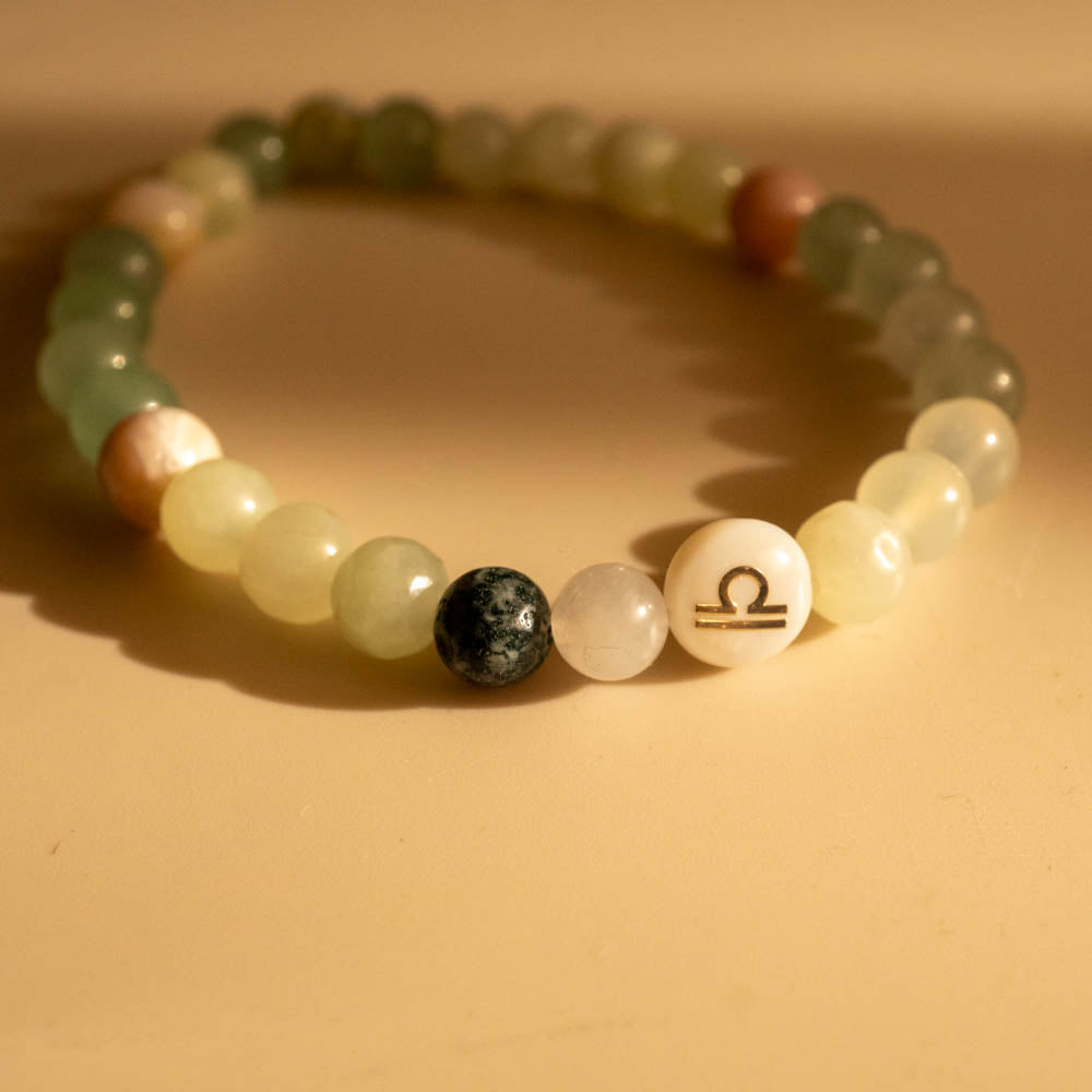 Libra zodiac bracelet 