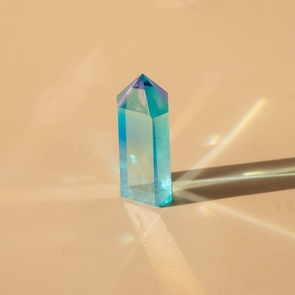 Aqua Aura Crystal Point