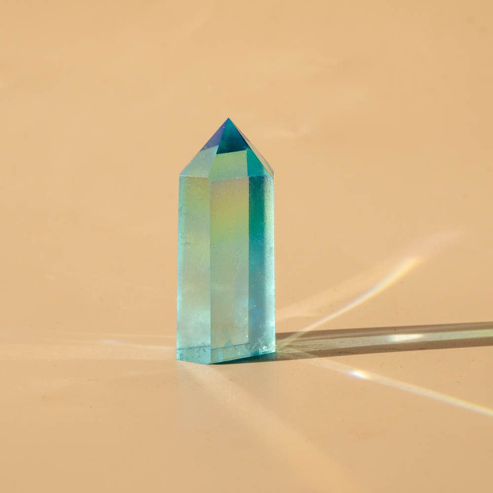 Aqua Aura Crystal Point