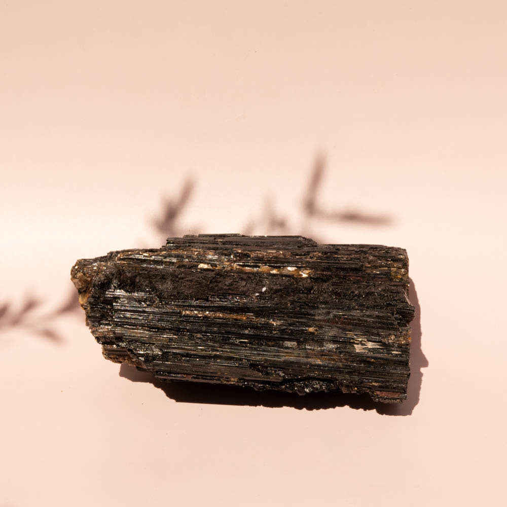 Large Black Tourmaline Schorl with Mica 2.5kg