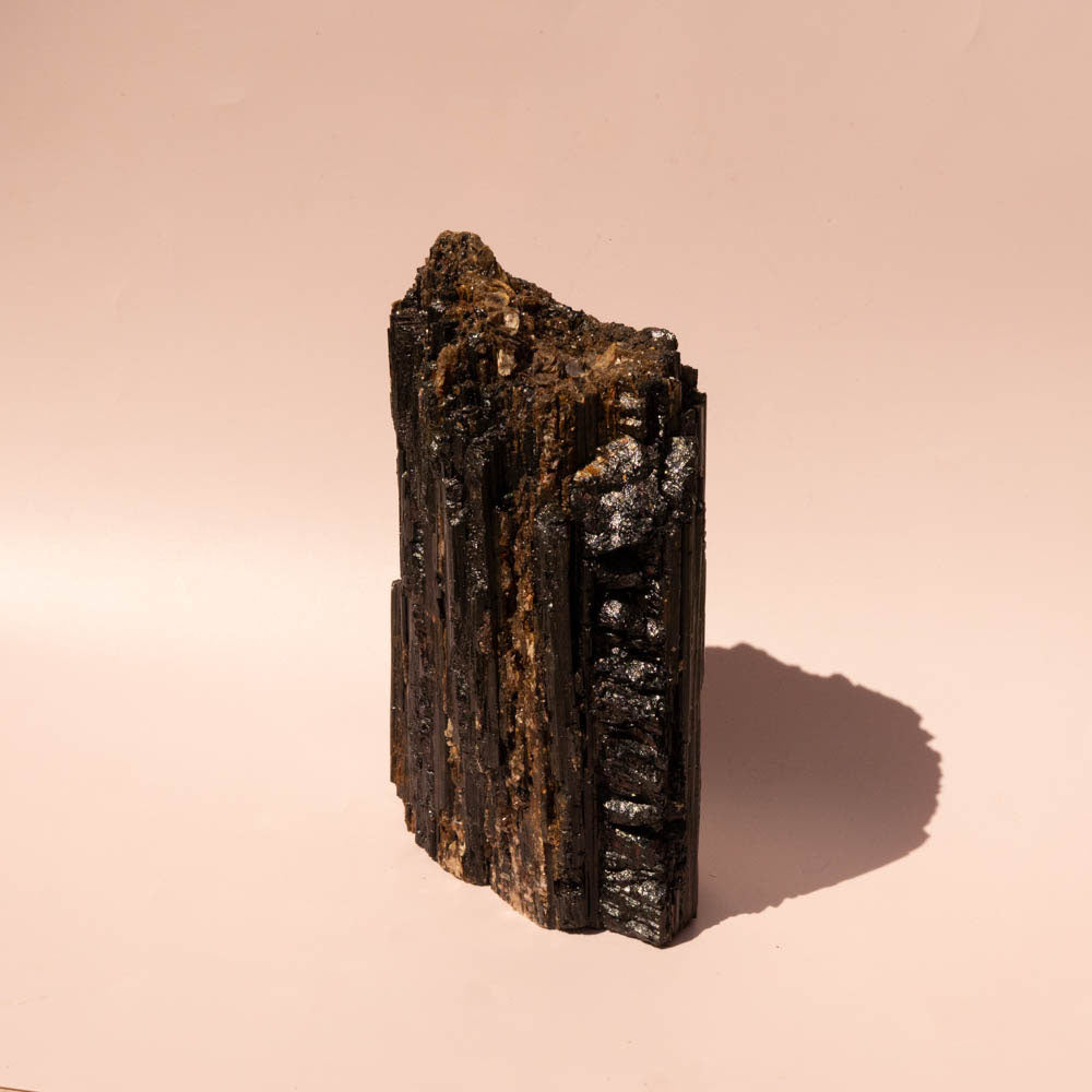Large Black Tourmaline Schorl with Mica 2.5kg