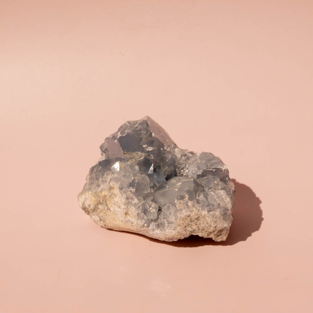 Celestite Crystal Cluster