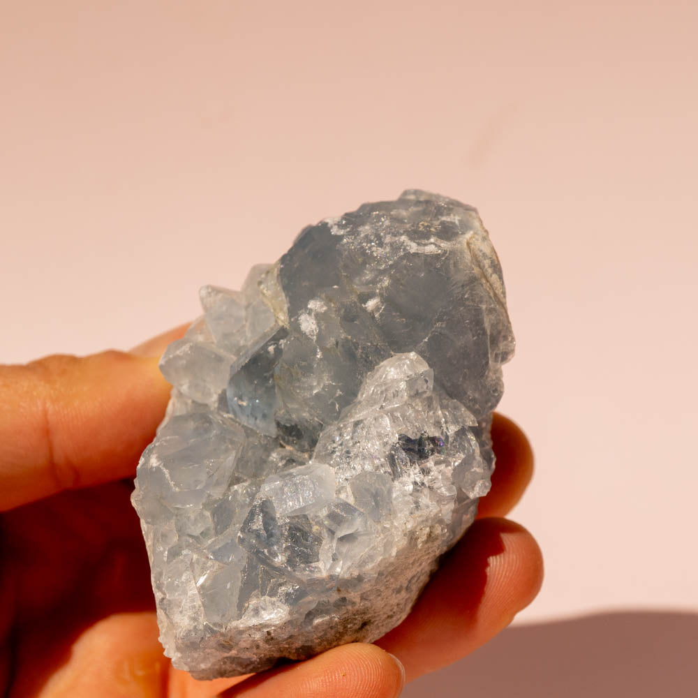 Celestite Crystal Cluster