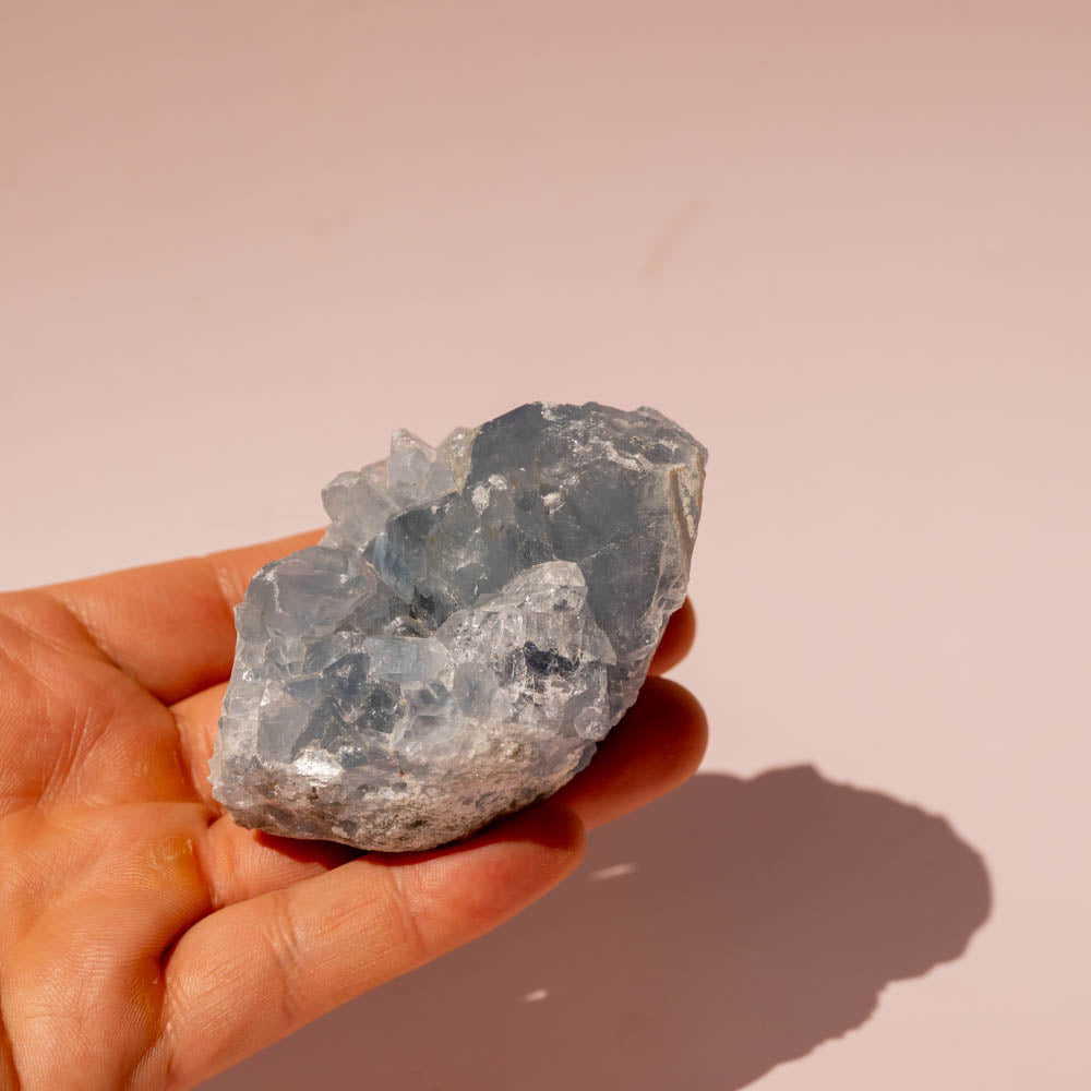 Celestite Crystal Cluster