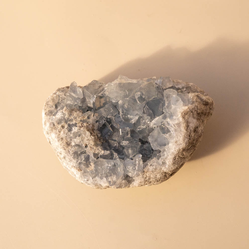 Celestite Crystal Cluster