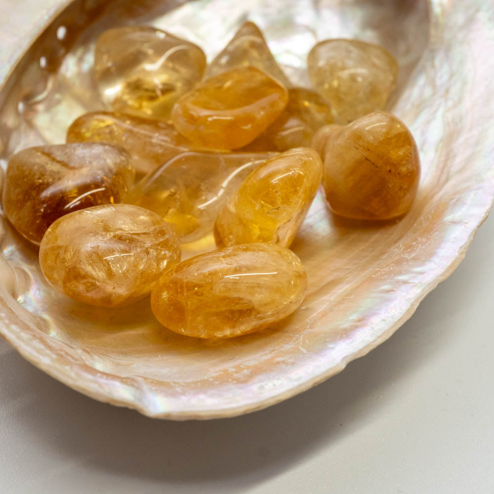 Citrine Tumbled Stones