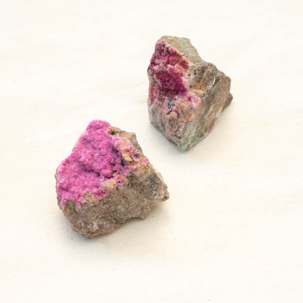 Cobaltoan Crystal Calcite Roughs