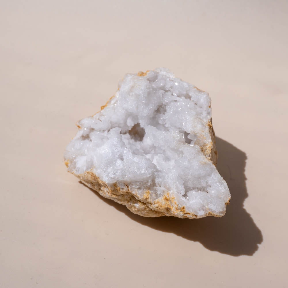 White Crystal Geode