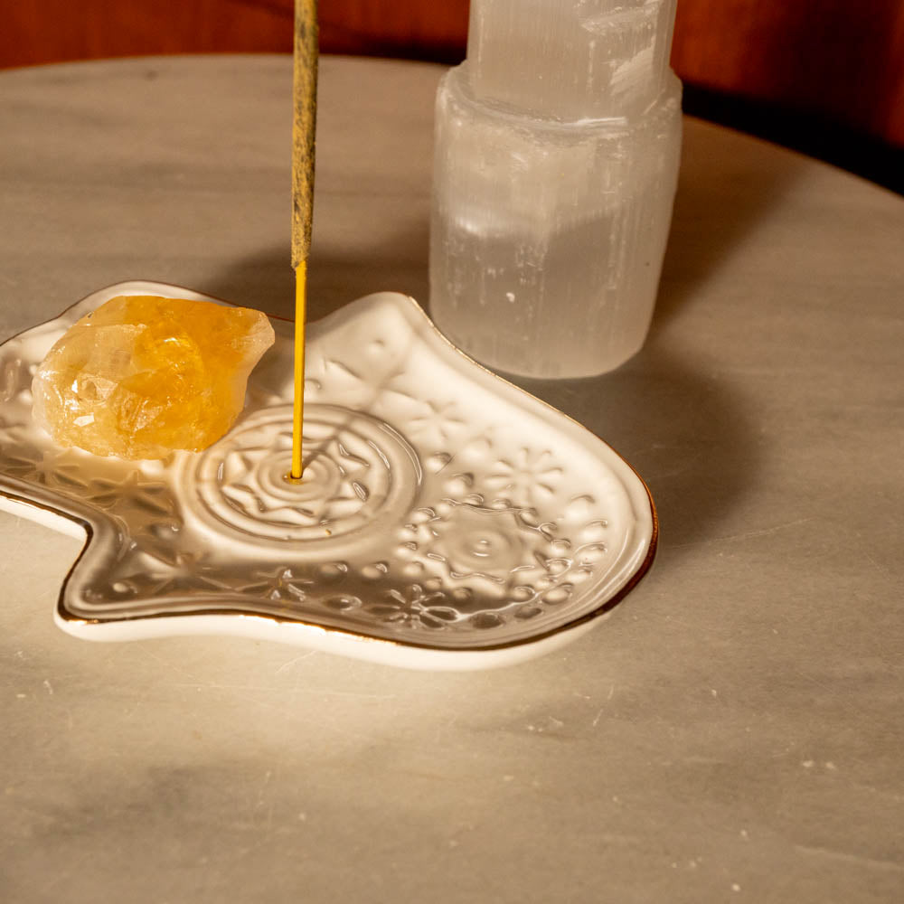 Hamsa Hand Incense Holder