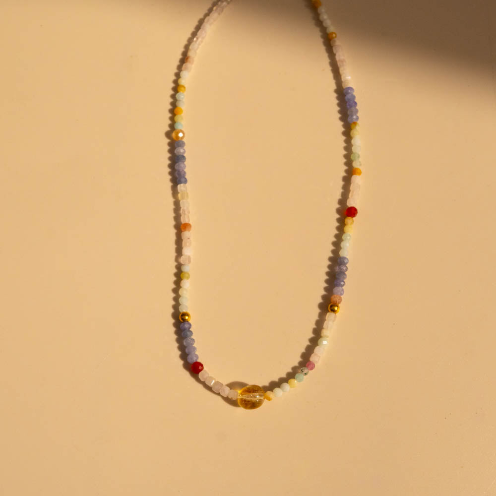 Paradiso citrine necklace