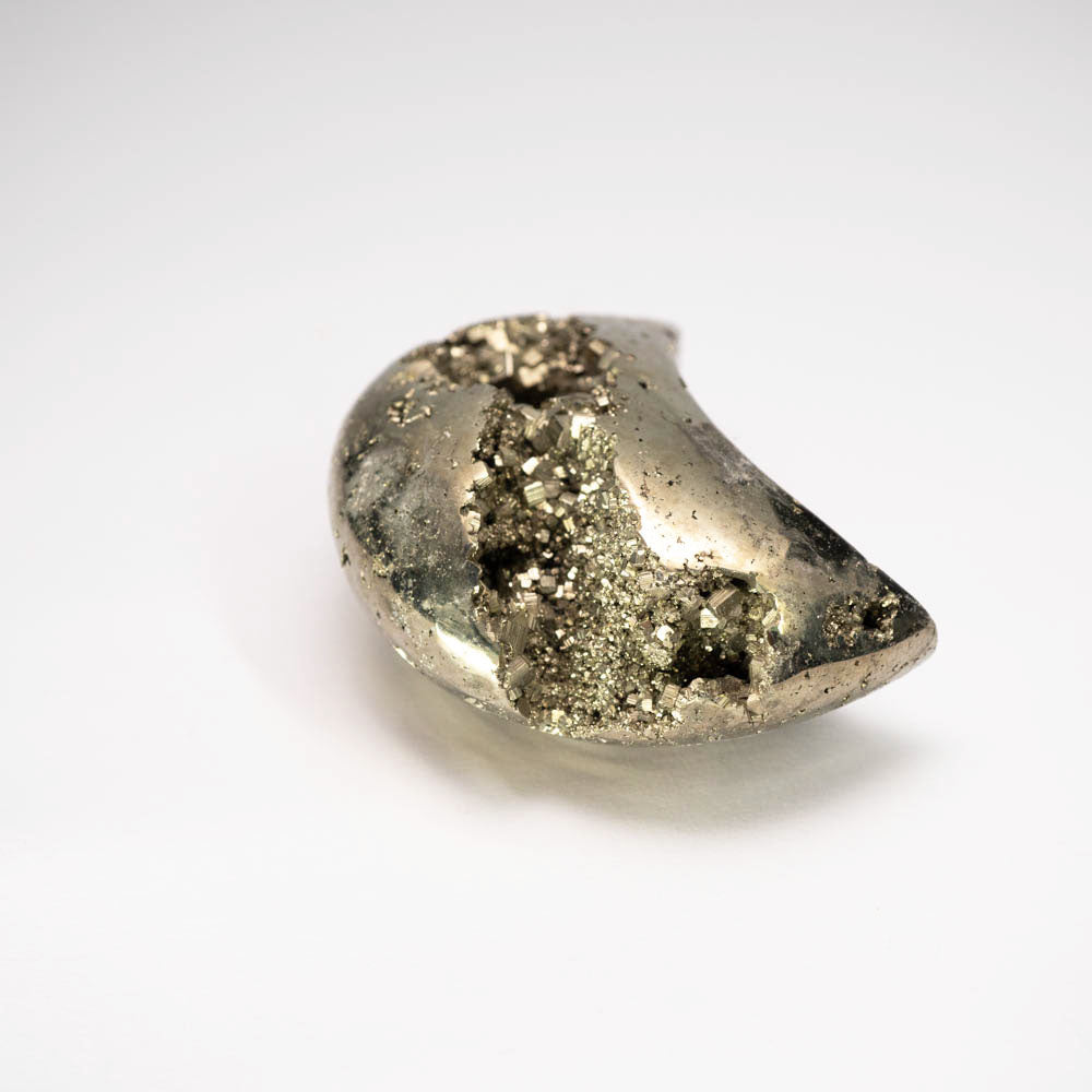 Pyrite Moon Crescent Crystal