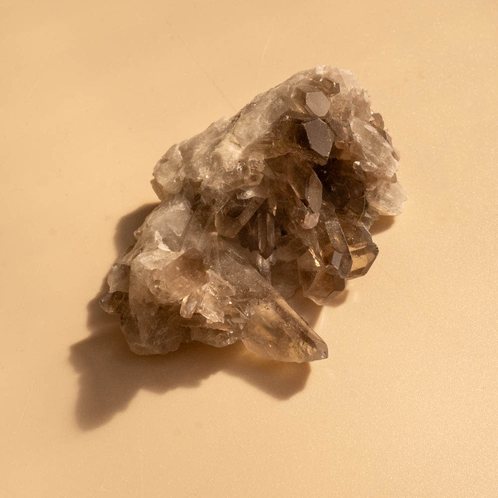 Smoky Quartz Cluster