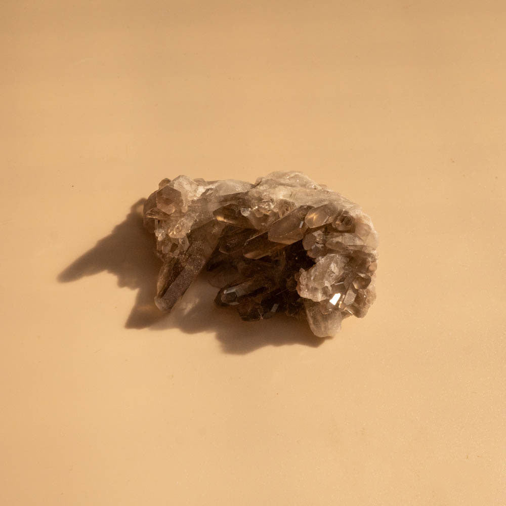 Smoky Quartz Cluster