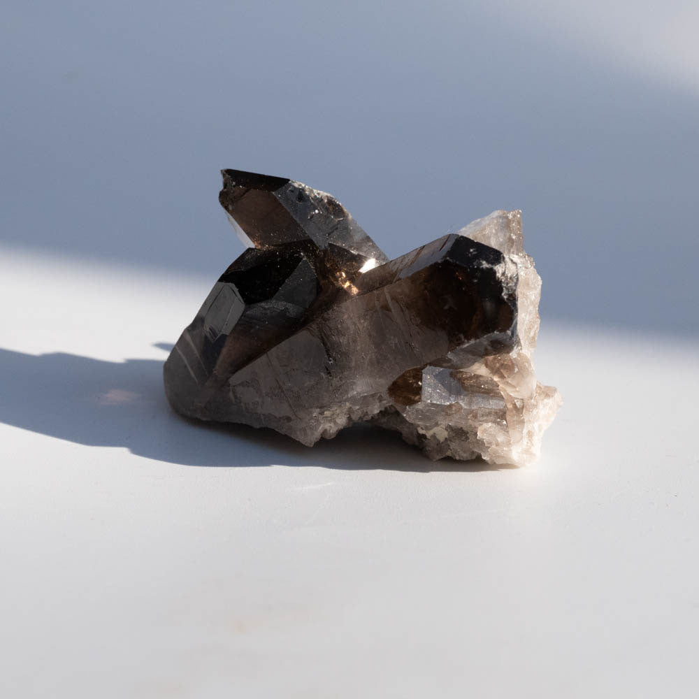 Smoky Quartz Crystal Cluster