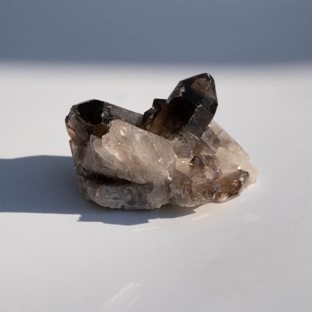 Smoky Quartz Crystal Cluster