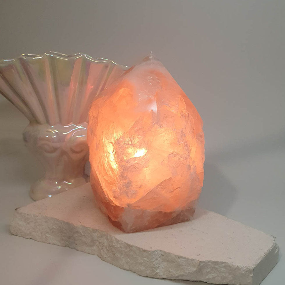 Smokey Quartz Crystal lamp
