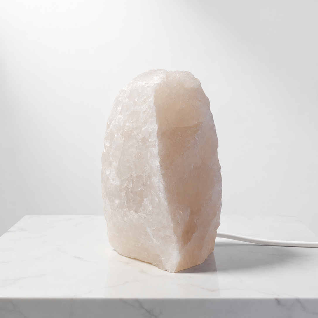 Light Smoky Quartz Natural Lamp