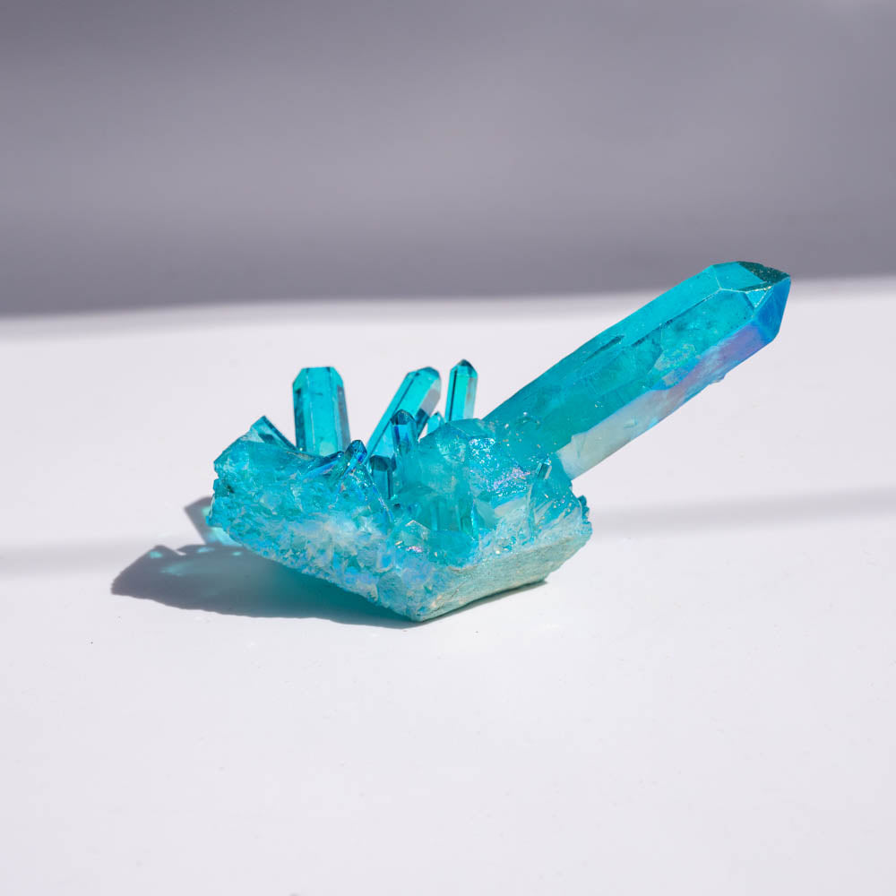 aqua aura quartz