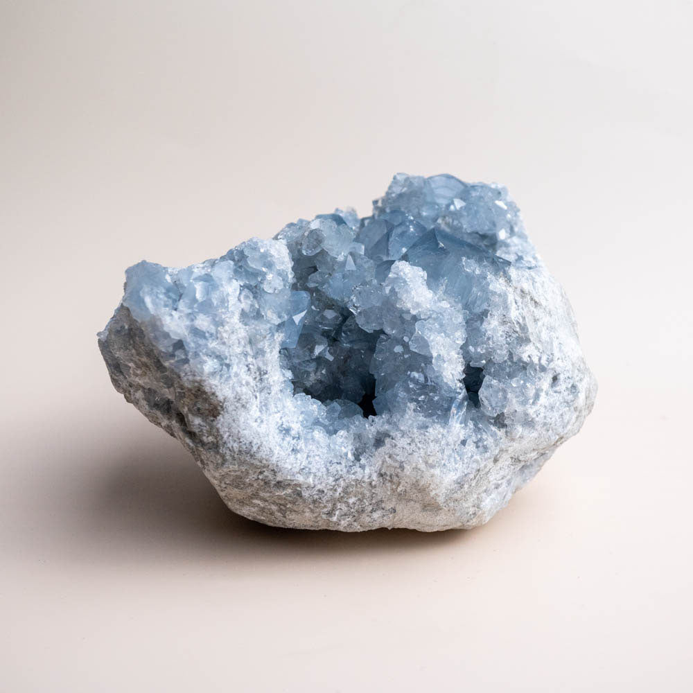 Large Celestite Crystal Cluster 