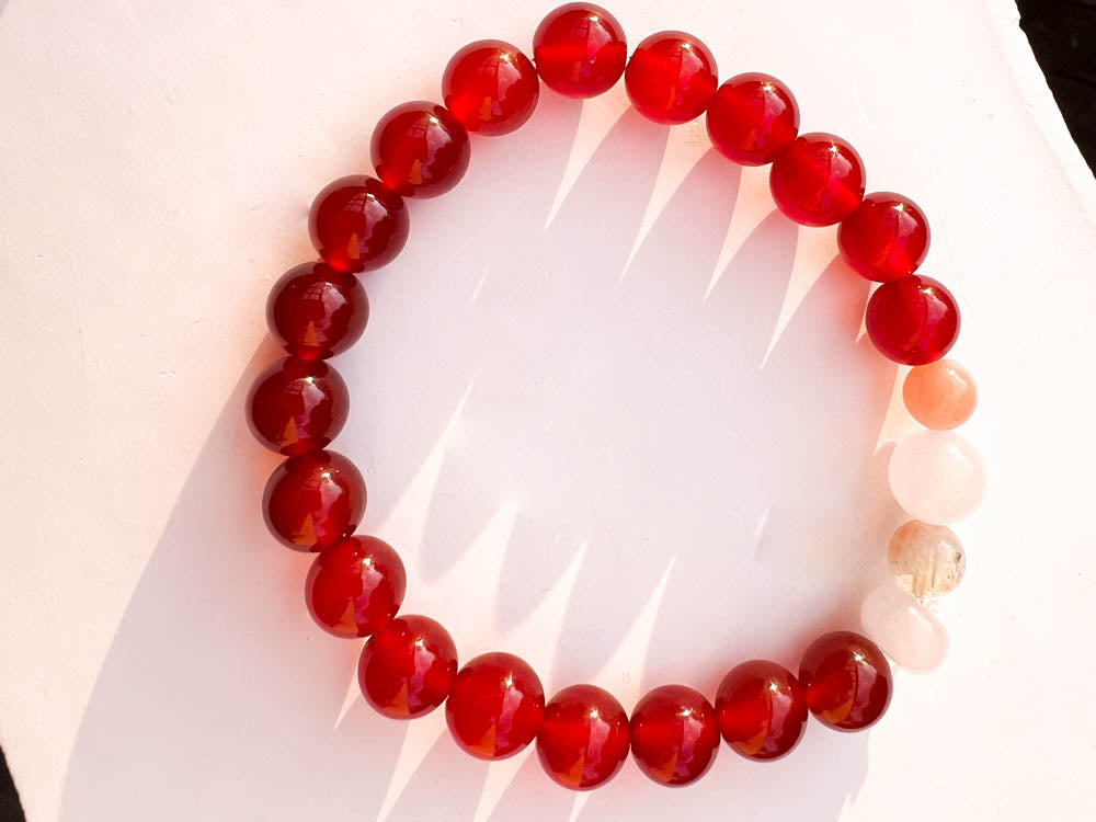 Carnelian Bloom bracelet