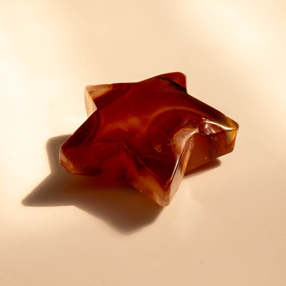 Carnelian Crystal Star