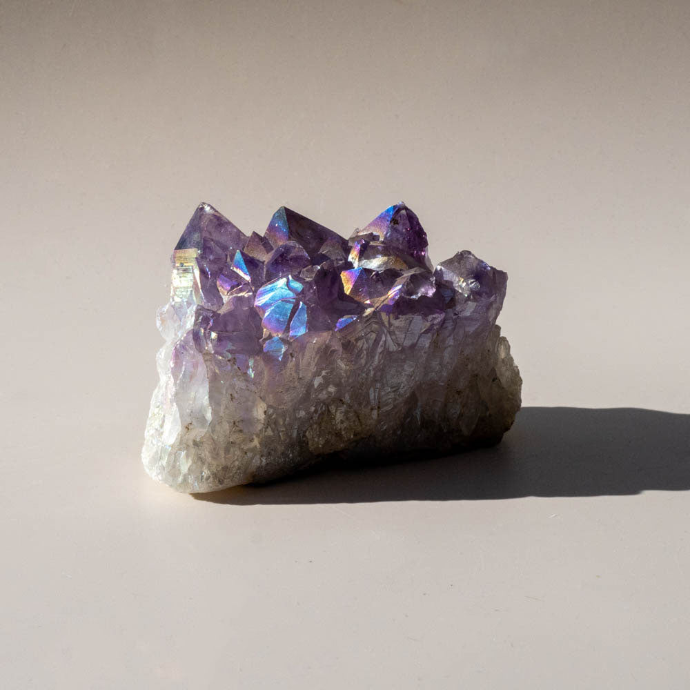 Amethyst Aura Crystal Cluster