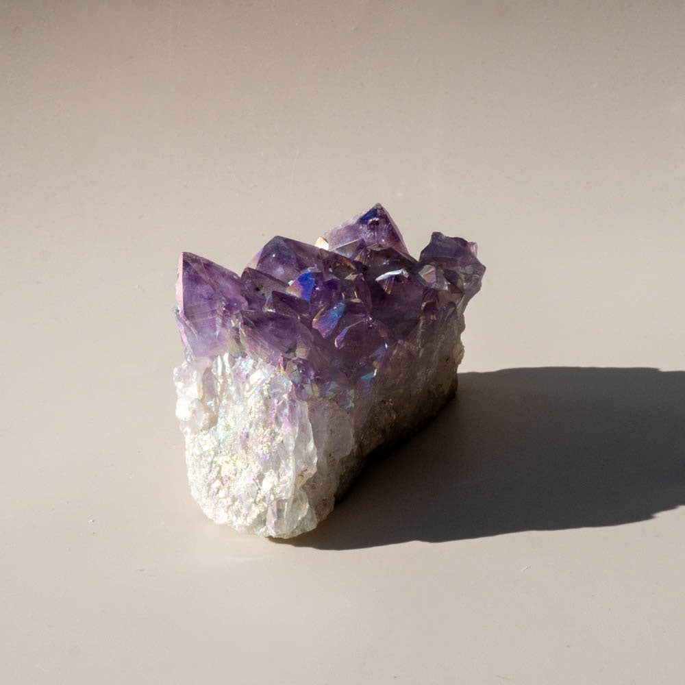 Amethyst Aura Crystal Cluster