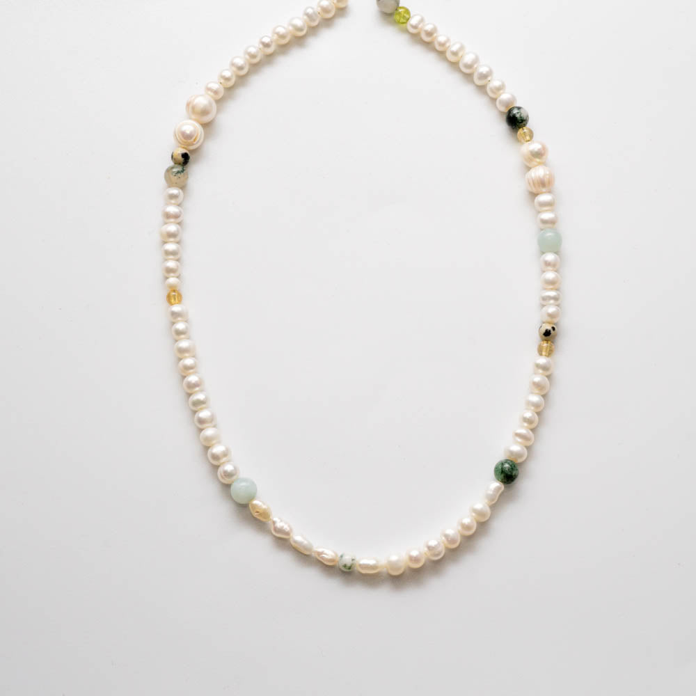 forest pearl necklace