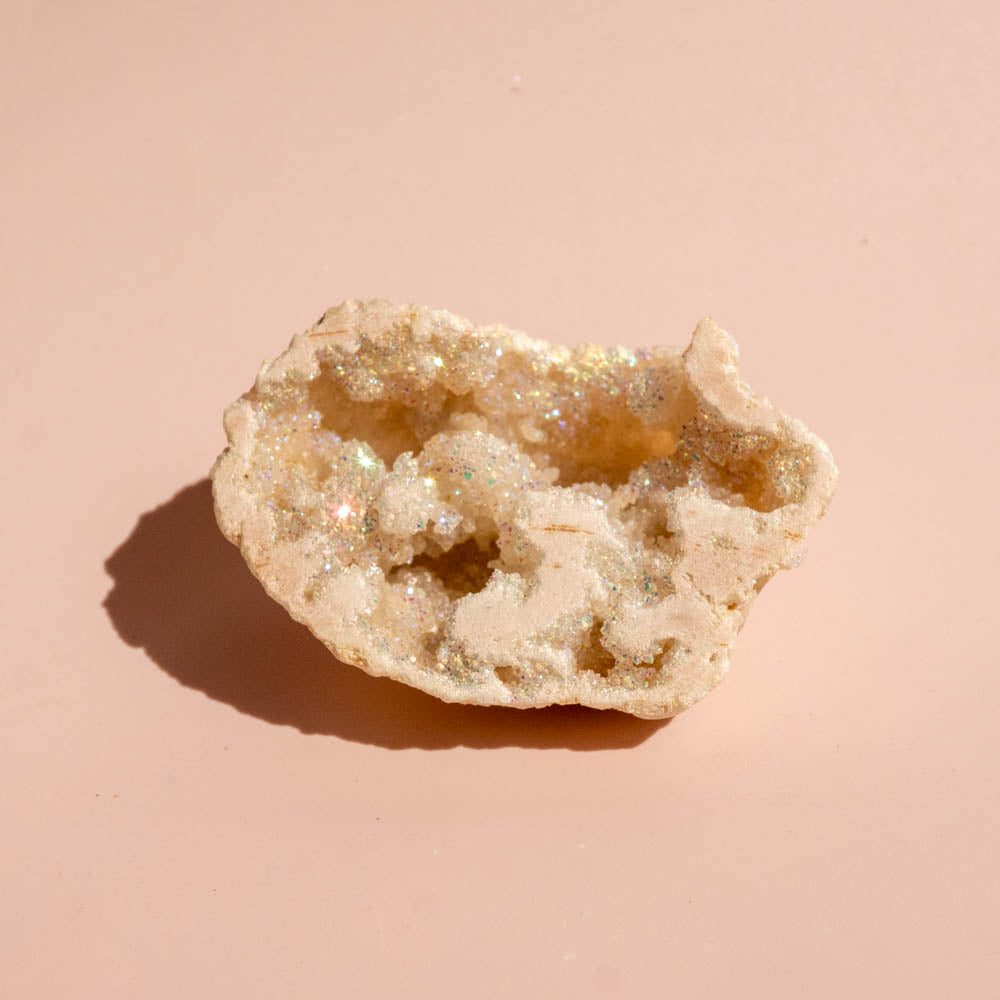 Angel Aura Quartz Geode