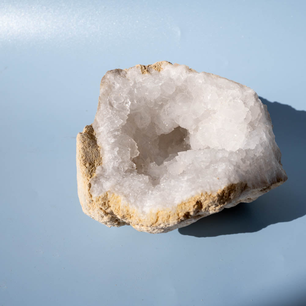 white geode
