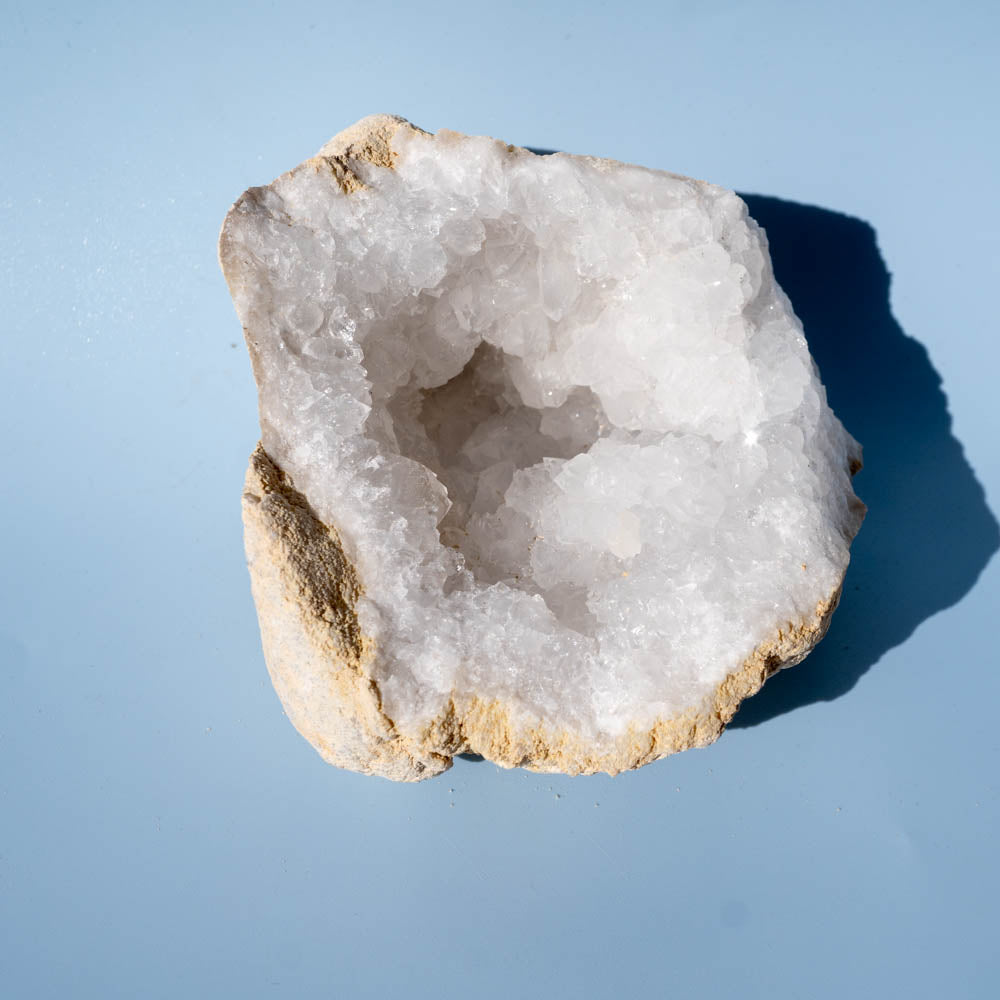 white geode