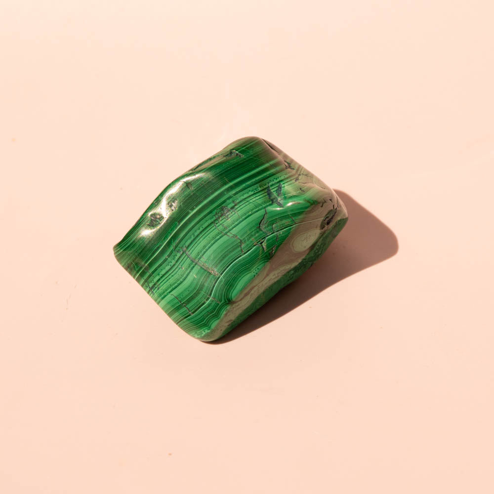 Polished Malachite Freeform 154g