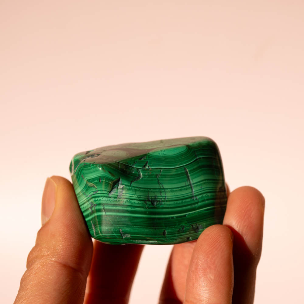Polished Malachite Freeform 154g