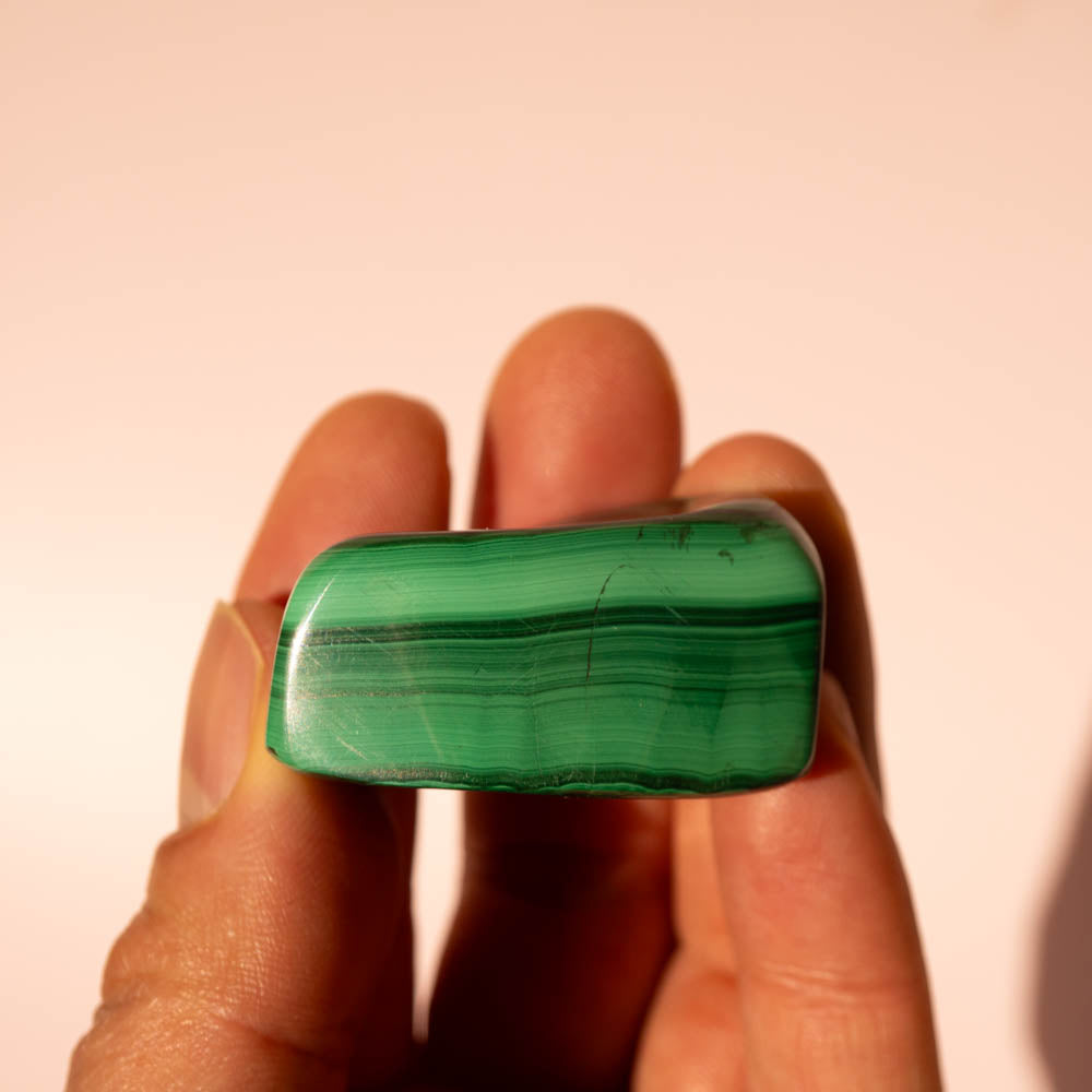 Polished Malachite Freeform 73g