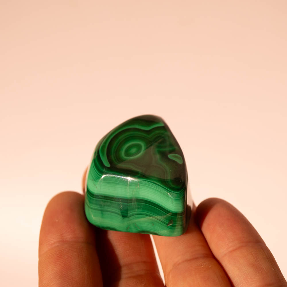 Polished Malachite Freeform 73g