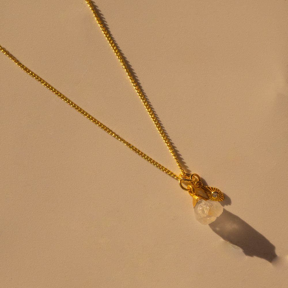 Moonstone Pendant Necklace