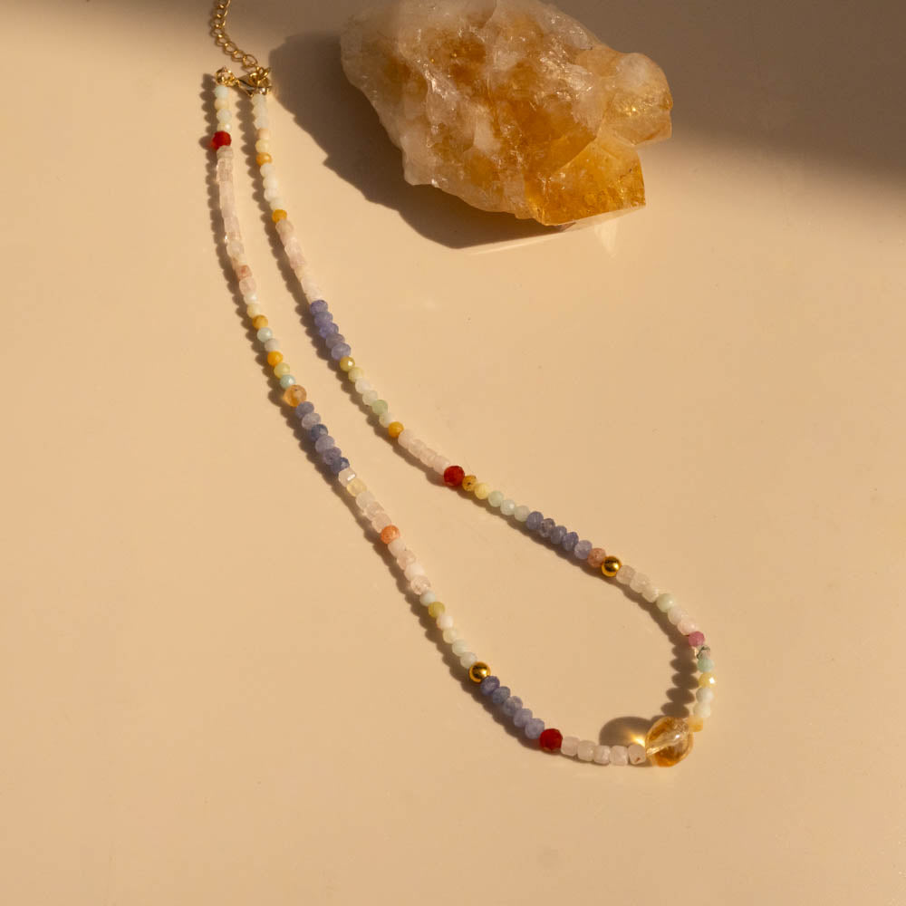 Paradiso citrine necklace 