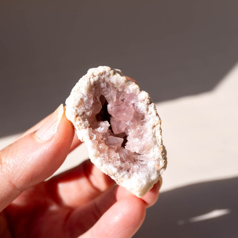 Pink Amethyst Geode