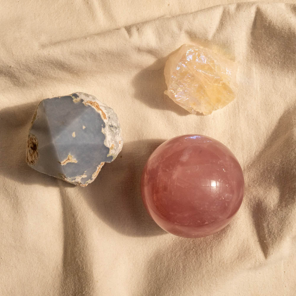 Museum Grade Rose Quartz Sphere