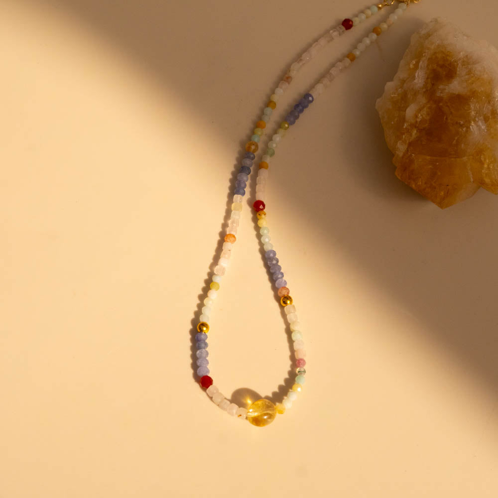 paradiso citrine necklace