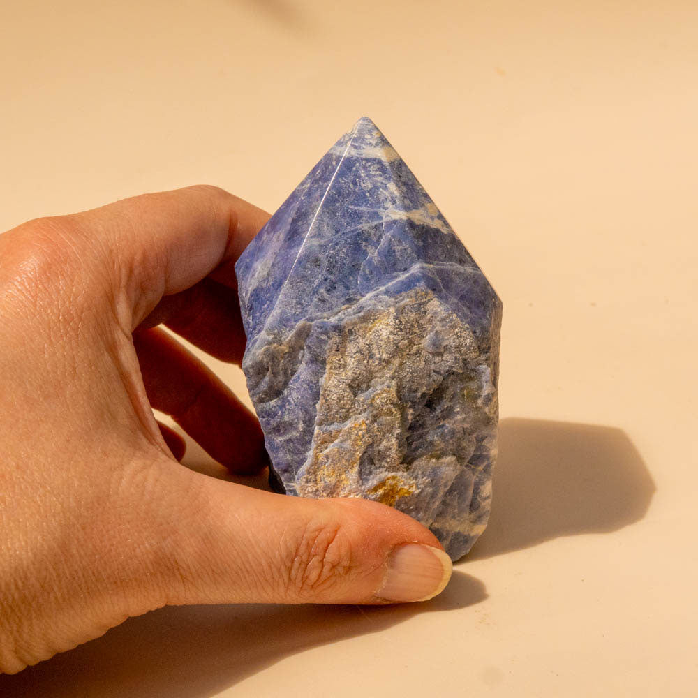 Sodalite top polished crystal