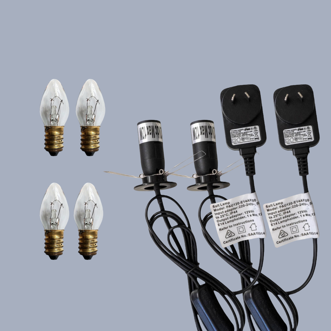 Himalayan Salt Lamp Value Bundle